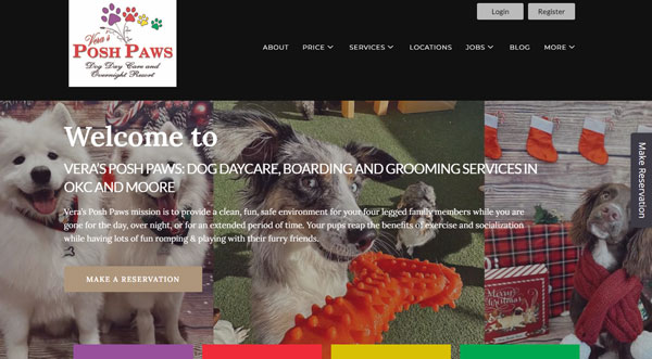Vera's Posh Paws Website Design And Development