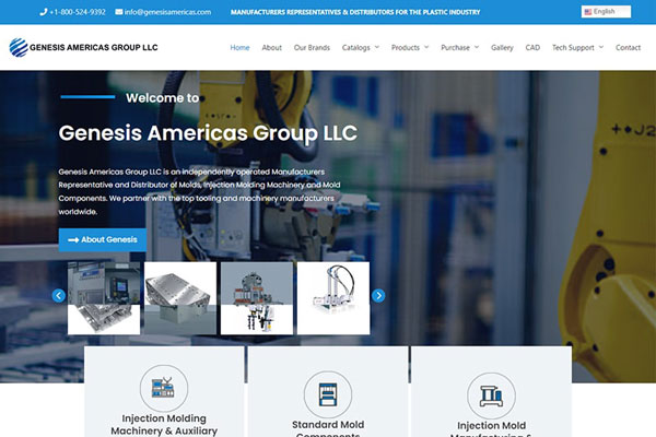 Genesis America Group Llc Website Design And Development