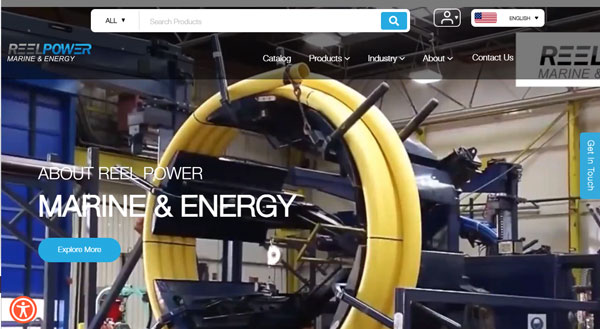 Reelpower marine and energy Website Design And Development