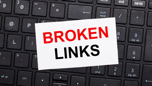 Broken link building for backlinks