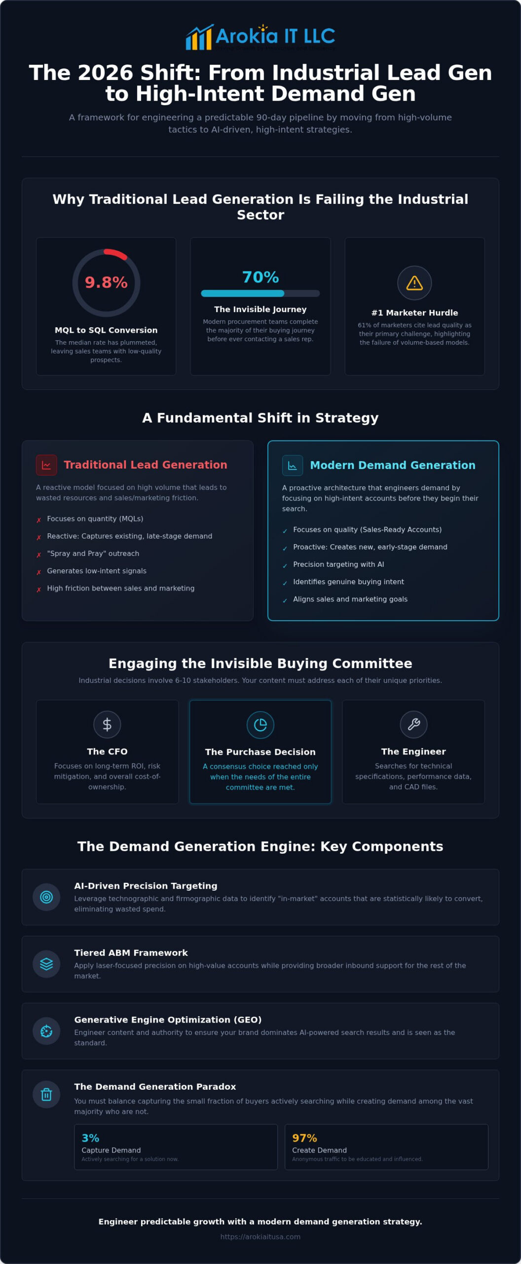 Industrial Lead Generation in 2026: A Strategic Guide to Engineering B2B Demand