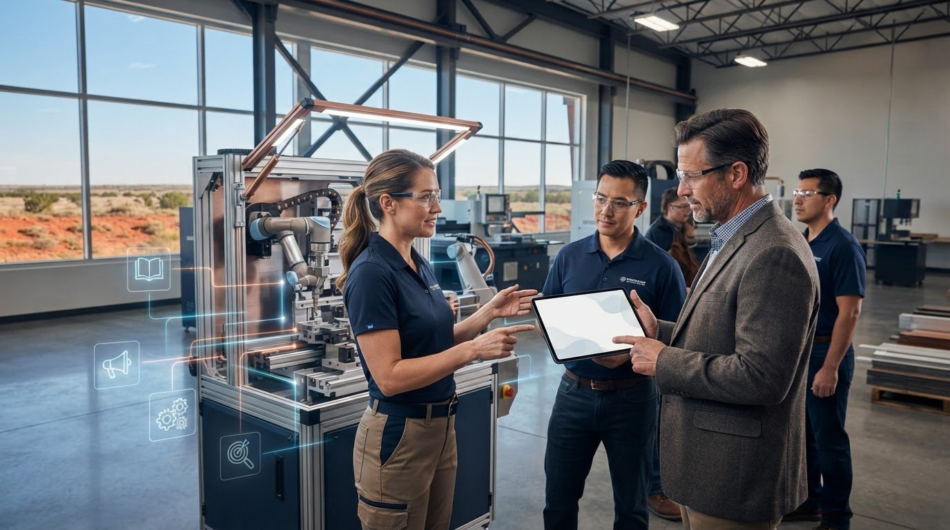Lead generation for custom machinery manufacturers across channels
